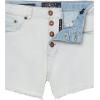 Lucky Brand Girls’ Cuffed Jean Shorts, Stretch Denim with 5 Pockets, Mid to High Rise Waist(Bella High Waist)