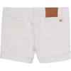 Lucky Brand Girls’ Cuffed Jean Shorts, Stretch Denim with 5 Pockets, Mid to High Rise Waist(Jenna Bright White)