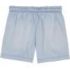 Lucky Brand Girls’ Pull-on Relaxed Fit Denim Weekend Short, Paperbag Waist, Porkchop Pockets(Ice Wash)