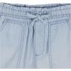 Lucky Brand Girls’ Pull-on Relaxed Fit Denim Weekend Short, Paperbag Waist, Porkchop Pockets(Ice Wash)