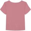 Lucky Brand Girls’ Short Sleeve Babydoll T-Shirt, Soft & Comfortable(Wild Bloom)