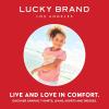 Lucky Brand Girl’s Short Sleeve Graphic T-Shirt, Tagless Cotton Tee with Fun Designs(Heather Crafted Flag)