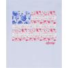 Lucky Brand Girl’s Short Sleeve Graphic T-Shirt, Tagless Cotton Tee with Fun Designs(Heather Crafted Flag)