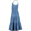 Lucky Brand Girls’ Sleeveless Light Weight Denim Midi Dress(Robin Wash)