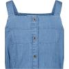 Lucky Brand Girls’ Sleeveless Light Weight Denim Midi Dress(Robin Wash)