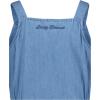 Lucky Brand Girls’ Sleeveless Light Weight Denim Midi Dress(Robin Wash)