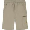 Lucky Brand Boys’ Pull-on Cargo Shorts, Drawstring Closure(Wild Dove)