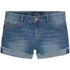 Lucky Brand Girls’ Cuffed Jean Shorts, Stretch Denim with 5 Pockets, Mid to High Rise Waist(Riley Ada)