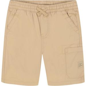 Lucky Brand Boys’ Pull-on Cargo Shorts, Drawstring Closure(Cornstalk)