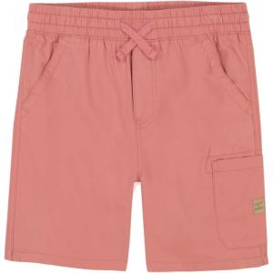Lucky Brand Boys’ Pull-on Cargo Shorts, Drawstring Closure(Dusty Rose)