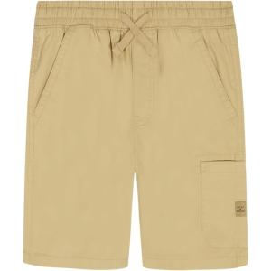 Lucky Brand Boys’ Pull-on Cargo Shorts, Drawstring Closure(Safari)