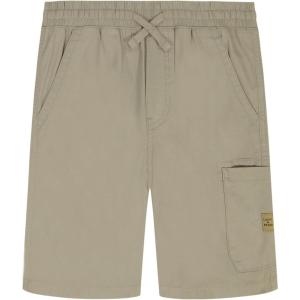 Lucky Brand Boys’ Pull-on Cargo Shorts, Drawstring Closure(Wild Dove)