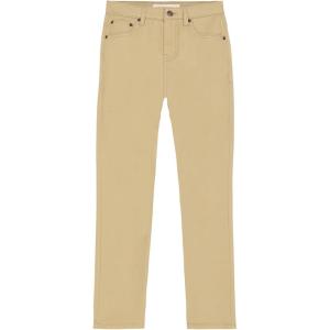 Lucky Brand Boys’ Skinny Fit Stretch Twill Pants(Khaki)