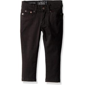 Lucky Brand Boys’ Skinny Fit Stretch Twill Pants(Old Black)