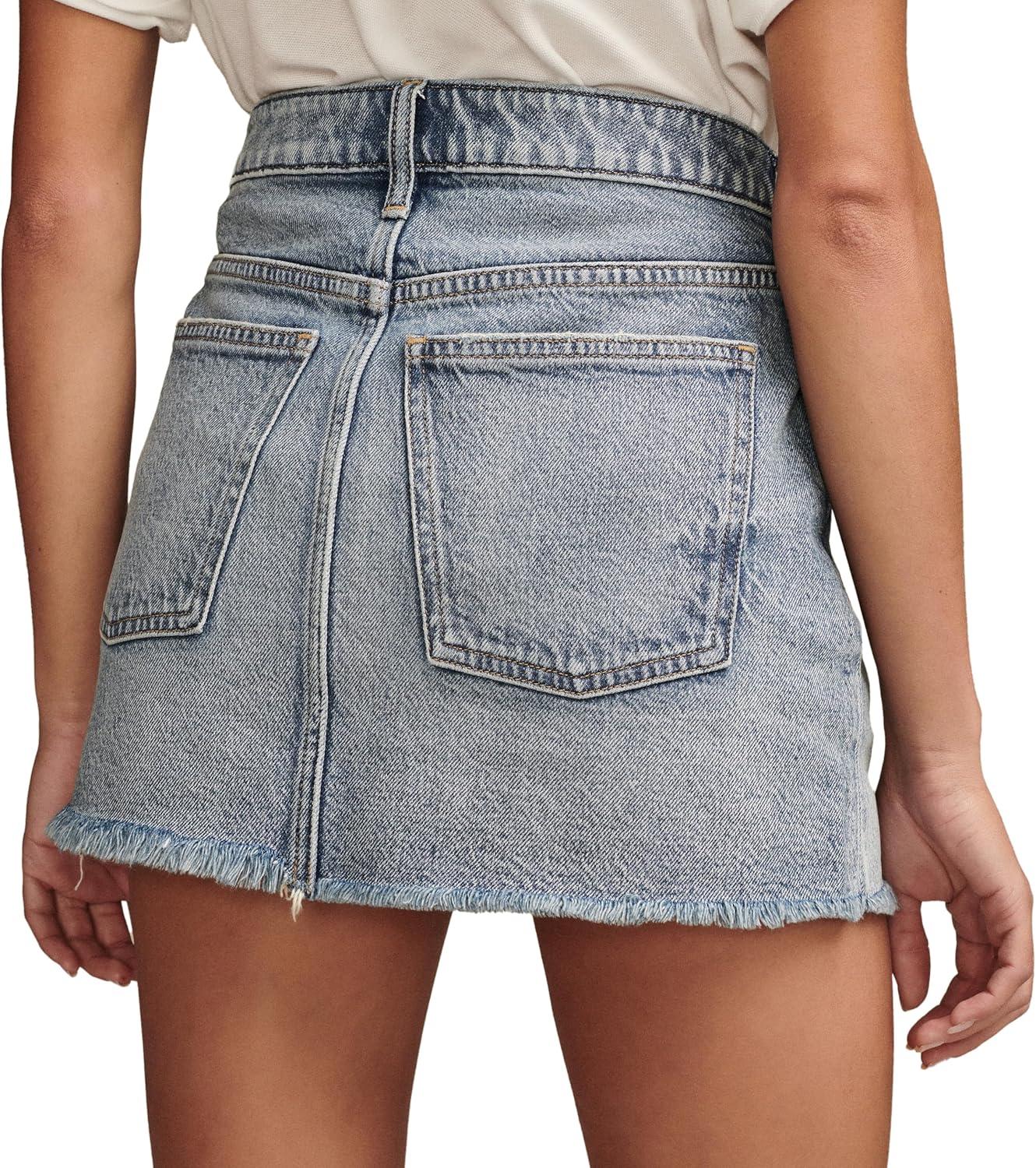 image:imageLucky Brand Womens Lucky Brand Womens Denim Mini SkirtElla