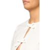 Lucky Brand Women’s Babydoll Flyaway Blouse(Bright White)