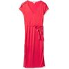 Lucky Brand Women’s Button Sleeve Knit Dress(Red)