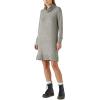 Lucky Brand Women’s Cloud Jersey Mock Neck Dress(Cement)