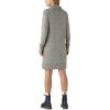 Lucky Brand Women’s Cloud Jersey Mock Neck Dress(Cement)