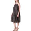 Lucky Brand Women’s Lace Maxi Dress(Raven)