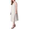 Lucky Brand Women’s Lace Maxi Dress(Whisper White)