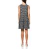 Lucky Brand Women’s Lace Trimmed Tank Mini Dress(Black Ditsy)
