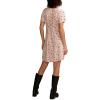 Lucky Brand Women’s Lucky Brand Women’s Mini Short Sleeve Slip Dress(Peach Blush Multi)