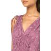 Lucky Brand Women’s Lucky Brand Women’s Smocked V Dress(Berry Multi)
