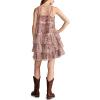 Lucky Brand Women’s Printed Tulle Party Mini Dress(Pink Floral)