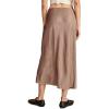 Lucky Brand Women’s Satin Silky Midi Slip Skirt(Twilight Mauve)
