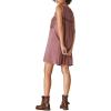 Lucky Brand Women’s Sleeveless Embroidered Knit Mini Dress(Rose Brown)