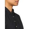 Lucky Brand Womens Smocked Dropped Waist Midi Dress(Caviar)