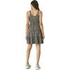 Lucky Brand Women’s Tiered Knit Dress(Black Multi)