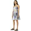 Lucky Brand Women’s Tiered Mini Dress(Indigo Multi)