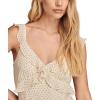 Lucky Brand Women’s V-Neck Ruffle Mini Dress(Tofu Dot)
