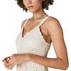 Lucky Brand Women’s Women’s Crochet Maxi Dress(Gardenia)