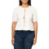 Lucky Brand Women’s Babydoll Flyaway Blouse(Bright White)