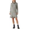 Lucky Brand Women’s Cloud Jersey Mock Neck Dress(Cement)