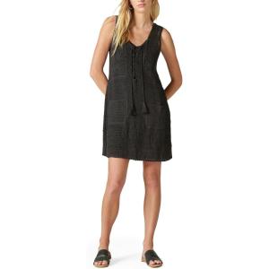 Lucky Brand Women’s Lucky Brand Women’s Crochet Baja Tunic Dress(Meteorite)