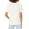 Lucky Brand Women’s Rainbow Classic Crew Tee(Marshmallow)