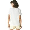 Lucky Brand Women’s Rainbow Classic Crew Tee(Marshmallow)