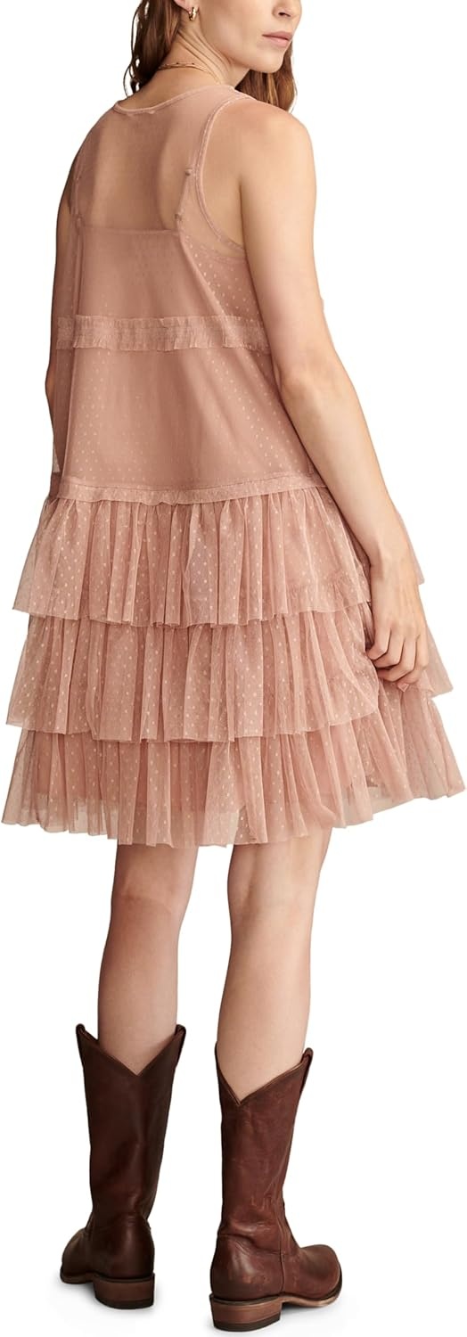 image:imageLucky Brand Womens Tulle Party Mini DressPink
