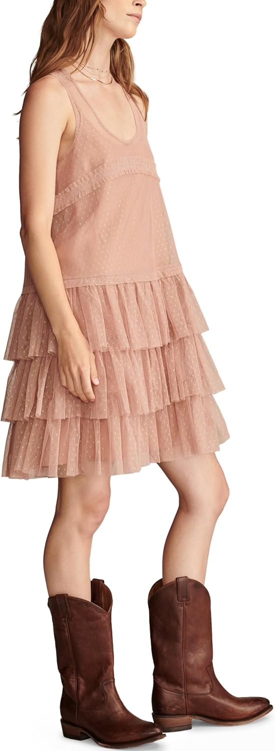 image:imageLucky Brand Womens Tulle Party Mini DressPink