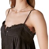 Lucky Brand Drop Waist Embroidered Mini Dress(Caviar)