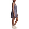 Lucky Brand Smocked V Dress(Blue Multi)