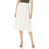 Lucky Brand Women’s Lace Maxi Skirt(White)