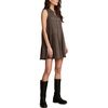 Lucky Brand Women’s Lucky Brand Women’s Collared Tiered Dress(Raven)
