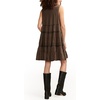 Lucky Brand Women’s Lucky Brand Women’s Everyday Swing Mini Dress(Raven)