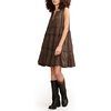 Lucky Brand Women’s Lucky Brand Women’s Everyday Swing Mini Dress(Raven)