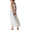 Lucky Brand Women’s Lucky Brand Women’s Lace Tiered Knit Maxi Dress(Gardenia)